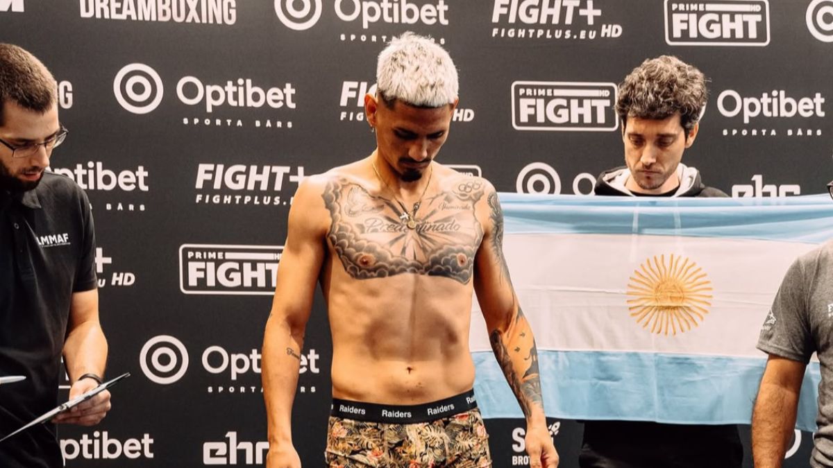 Joel Mafauad clavó el límite de la categoría welter y quedó listo para pelear por el título de boxeo internacional de la OMB y la FIB en Letonia.