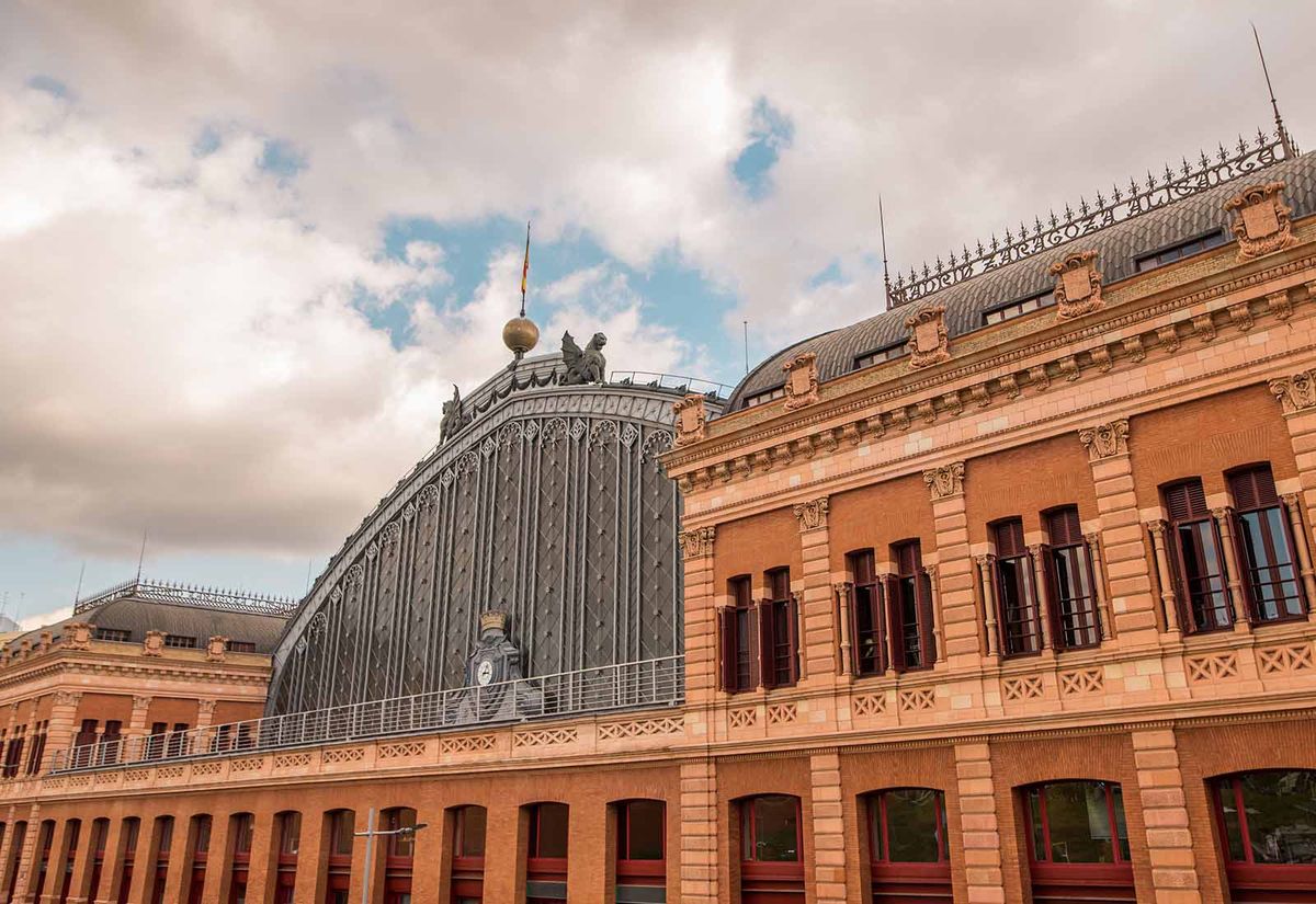 Atocha es la estación de tren más importante de Madrid. Imagen: Condé Nast Traveller Atocha es la estación de tren más importante de Madrid. Imagen: Condé Nast Traveller