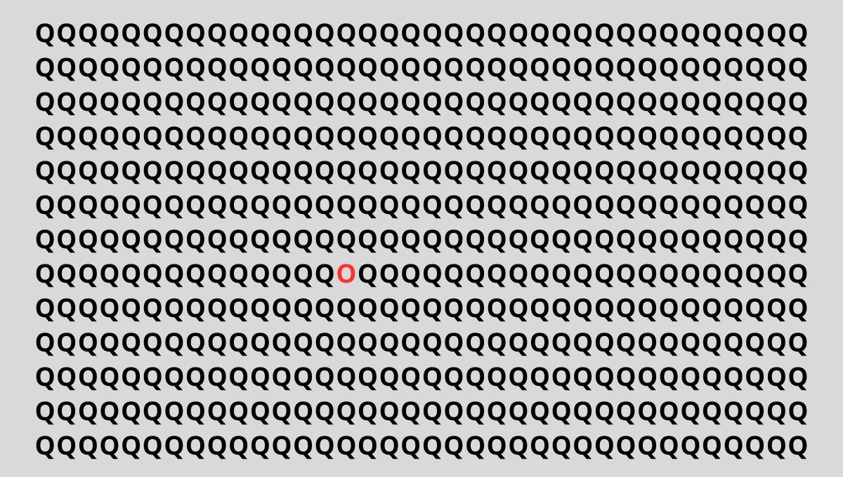 Un patrón confuso que solo se revela a los que miran con atención. Un patrón confuso que solo se revela a los que miran con atención.