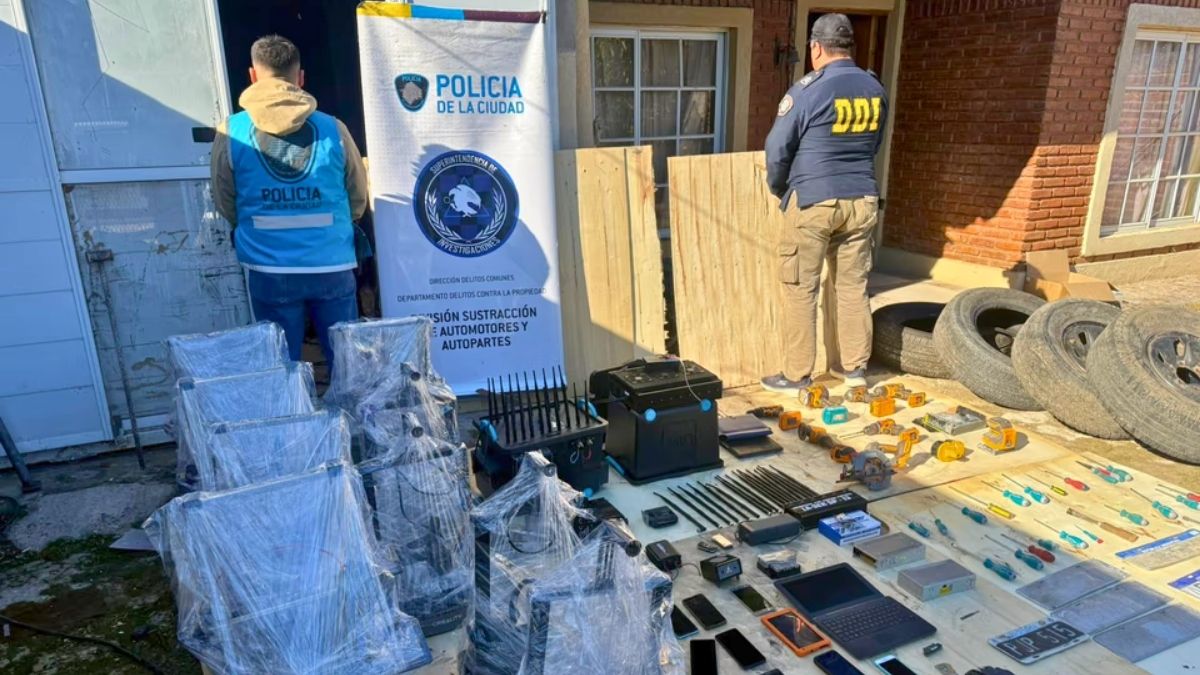 La Policía de Jujuy logró desbaratar la banda criminal.