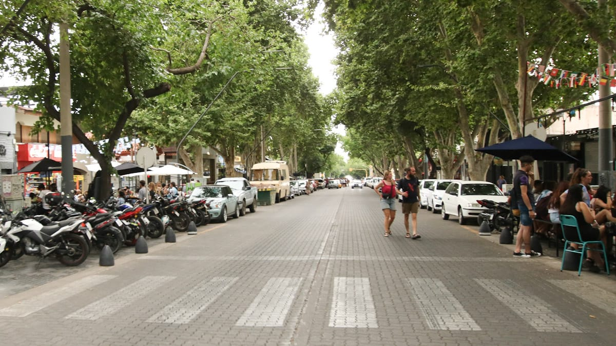 Calles vacías por el partido de la Selección en el Mundial Qatar 2022.