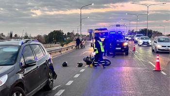 Choque y tránsito muy complicado en el Corredor del Oeste