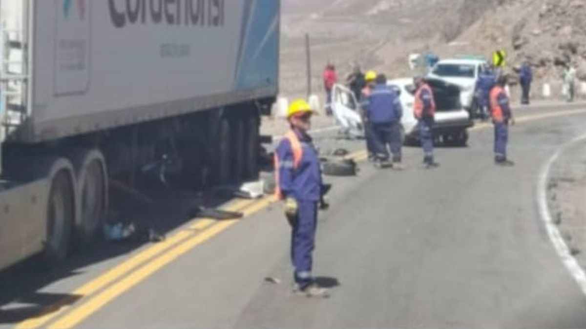 El accidente de los tres extranjeros ocurri&oacute; en el t&uacute;nel de Las Cortaderas, sobre la Ruta 7, en la alta monta&ntilde;a.