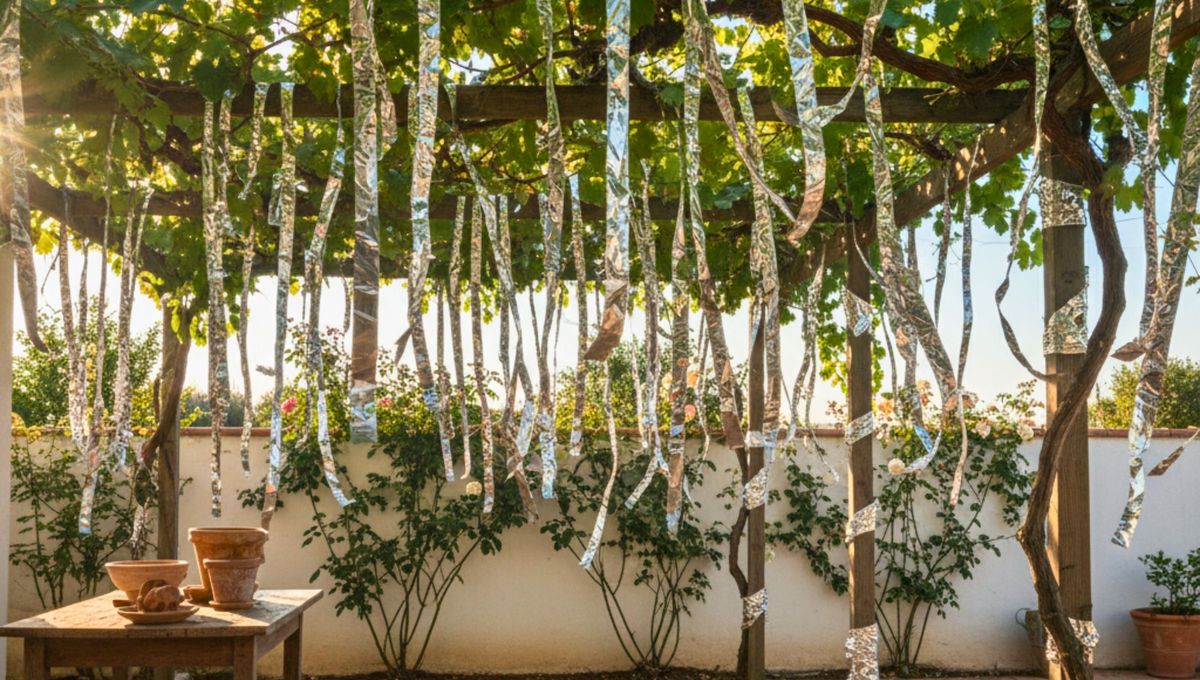 Para que esto no te ocurra este truco casero te solucionará el problema: poner tiras de papel aluminio en la parra. Para que esto no te ocurra este truco casero te solucionará el problema: poner tiras de papel aluminio en la parra.