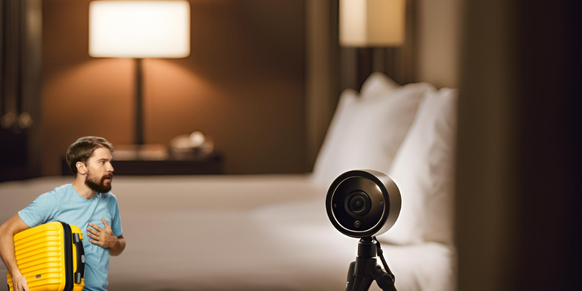 Este es el infalible truco con tu celular para detectar si hay cámaras en tu habitación de hotel