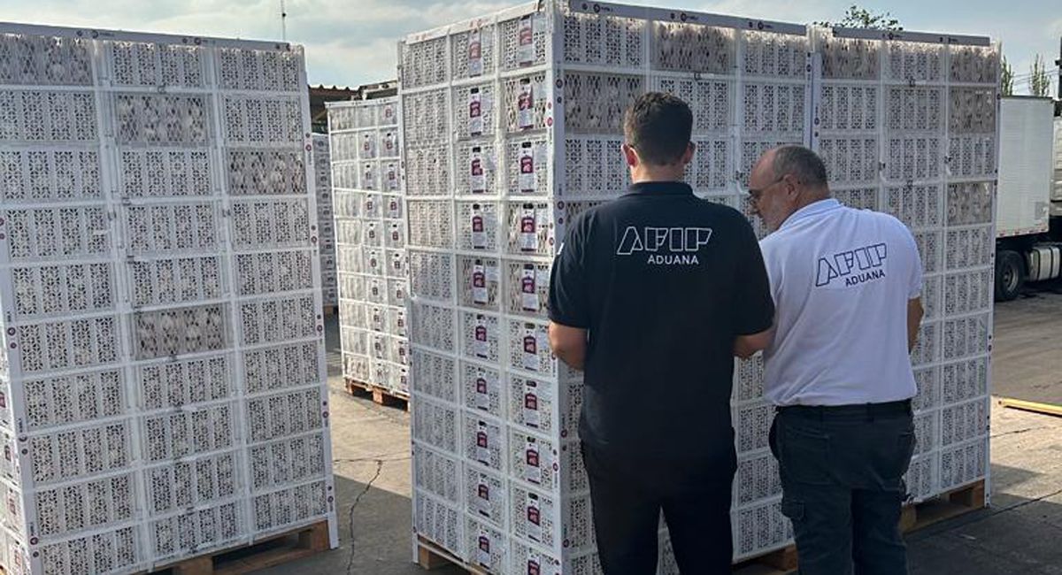 La AFIP y Aduanas inspeccionan una exportación de ajos floja de papeles.