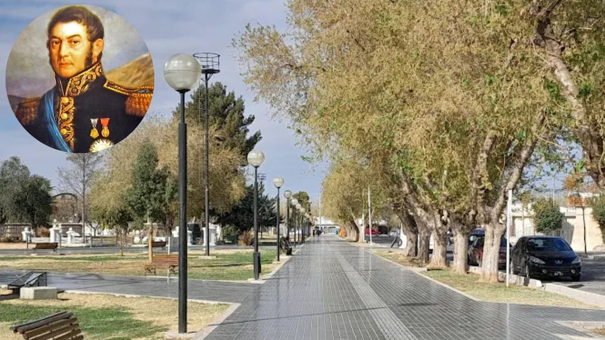 Buscarán los restos de una casa del general José de San Martín en la Plaza del Olivo Histórico.