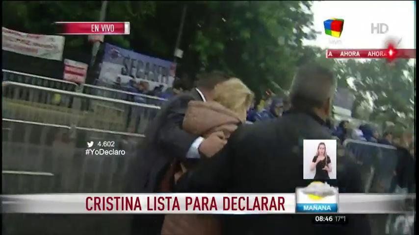 Una periodista denunció que fue agredida en la marcha en apoyo a Cristina Kirchner