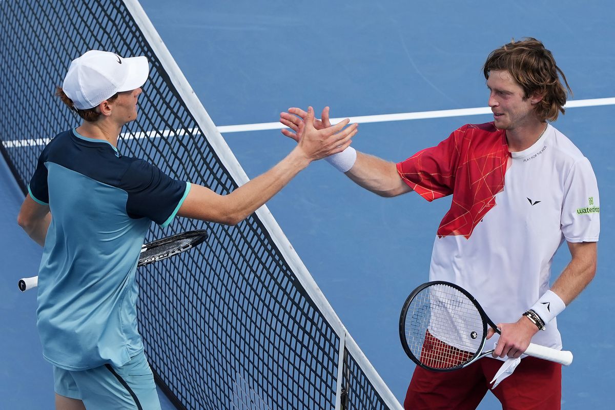 Sinner venció a Rublev en el Masters 1000 de Cincinnati. Sinner venció a Rublev en el Masters 1000 de Cincinnati.