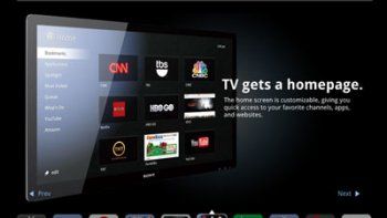 Apareció la web oficial de Google TV