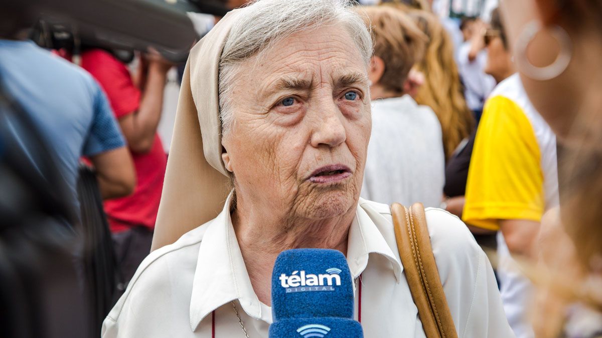 Marta Pelloni, la religiosa que tomó trascendencia en el caso Soledad Morales, en La Catamarca, estuvo presente en los Tribunales de La Pampa