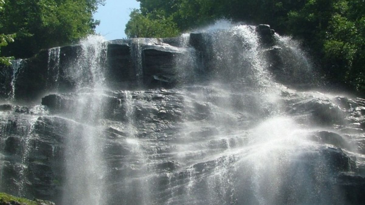 Catarata de Amicalola, cerca de Dawsonville. Georgia. Fuente: De Brian McInturff. Catarata de Amicalola, cerca de Dawsonville. Georgia. Fuente: De Brian McInturff.