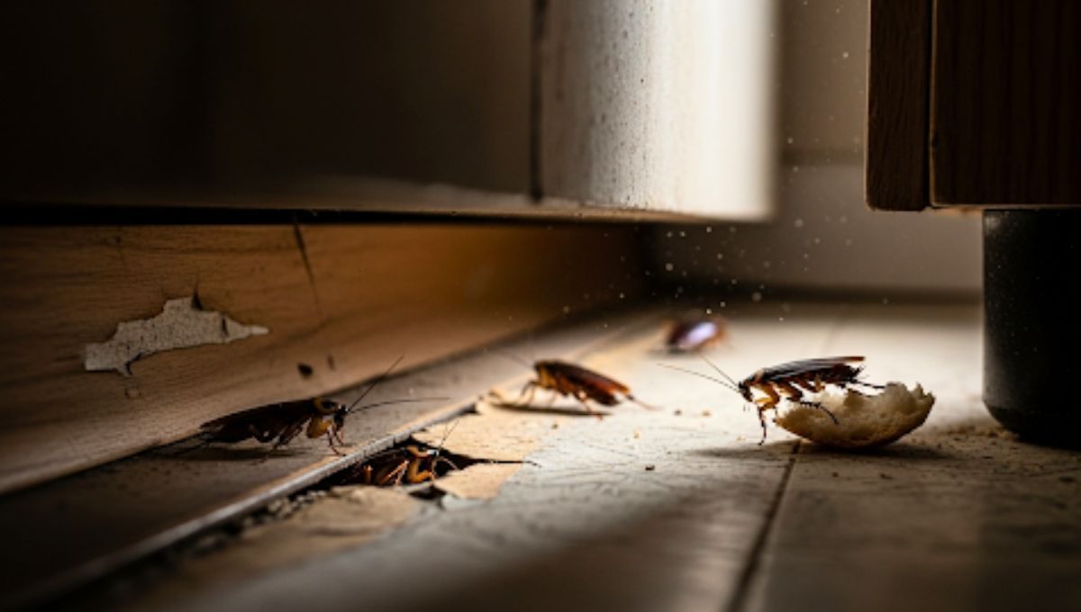 Las cucarachas son una de las plagas más repugnantes y pueden instalarse en tu cocina