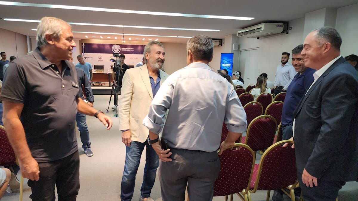 Daniel Vila al llegar a la Universidad Congreso.