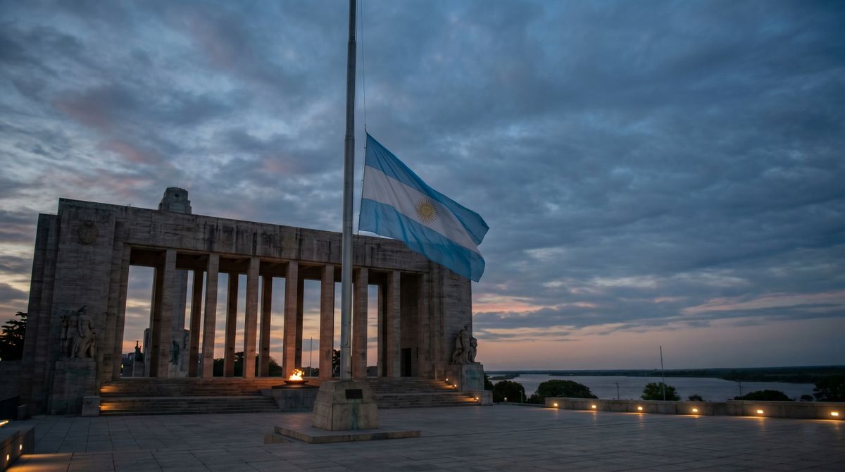Bandera a media asta: ¿qué significa?.