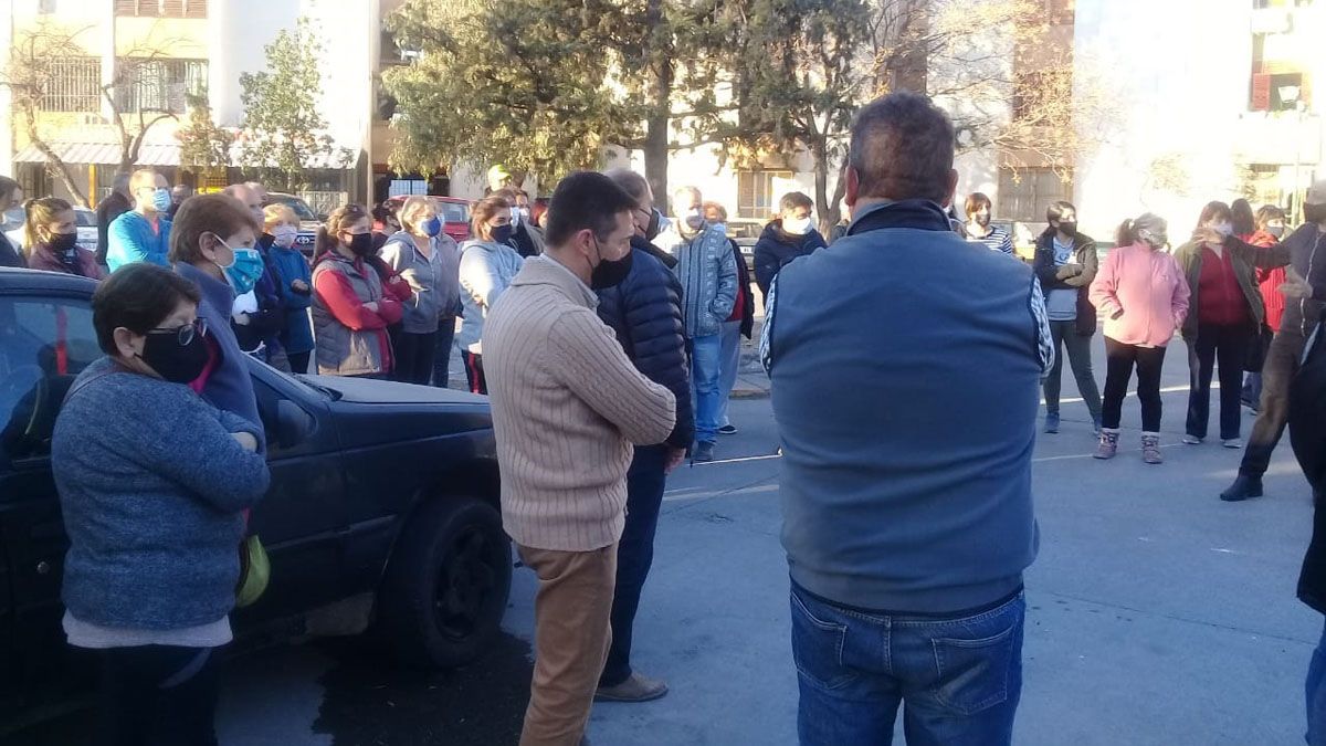 Protesta por robos en las cercanías de la avenida Champagnat