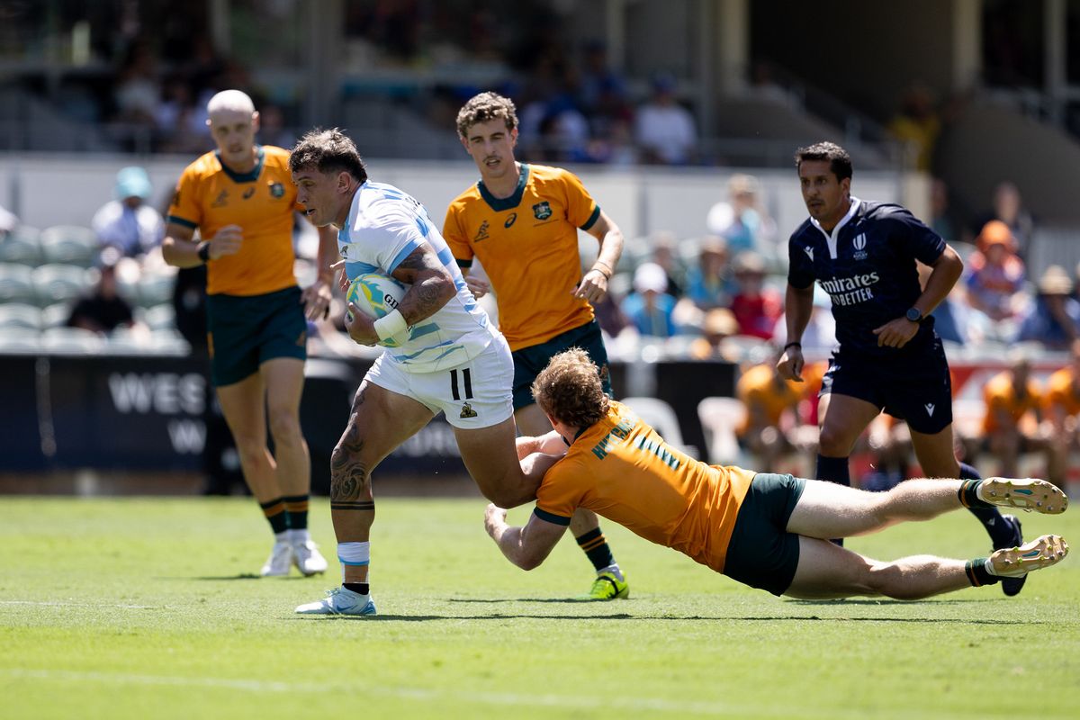 Lucho González hizo un try en cada partido. Lucho González hizo un try en cada partido.