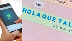 Tecnología. WhatsApp: el truco para escribir con otro color tus mensajes.