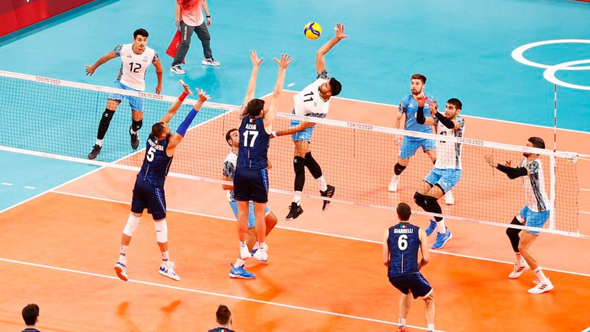 ¡La Selección argentina de voley se metió en semifinales! 