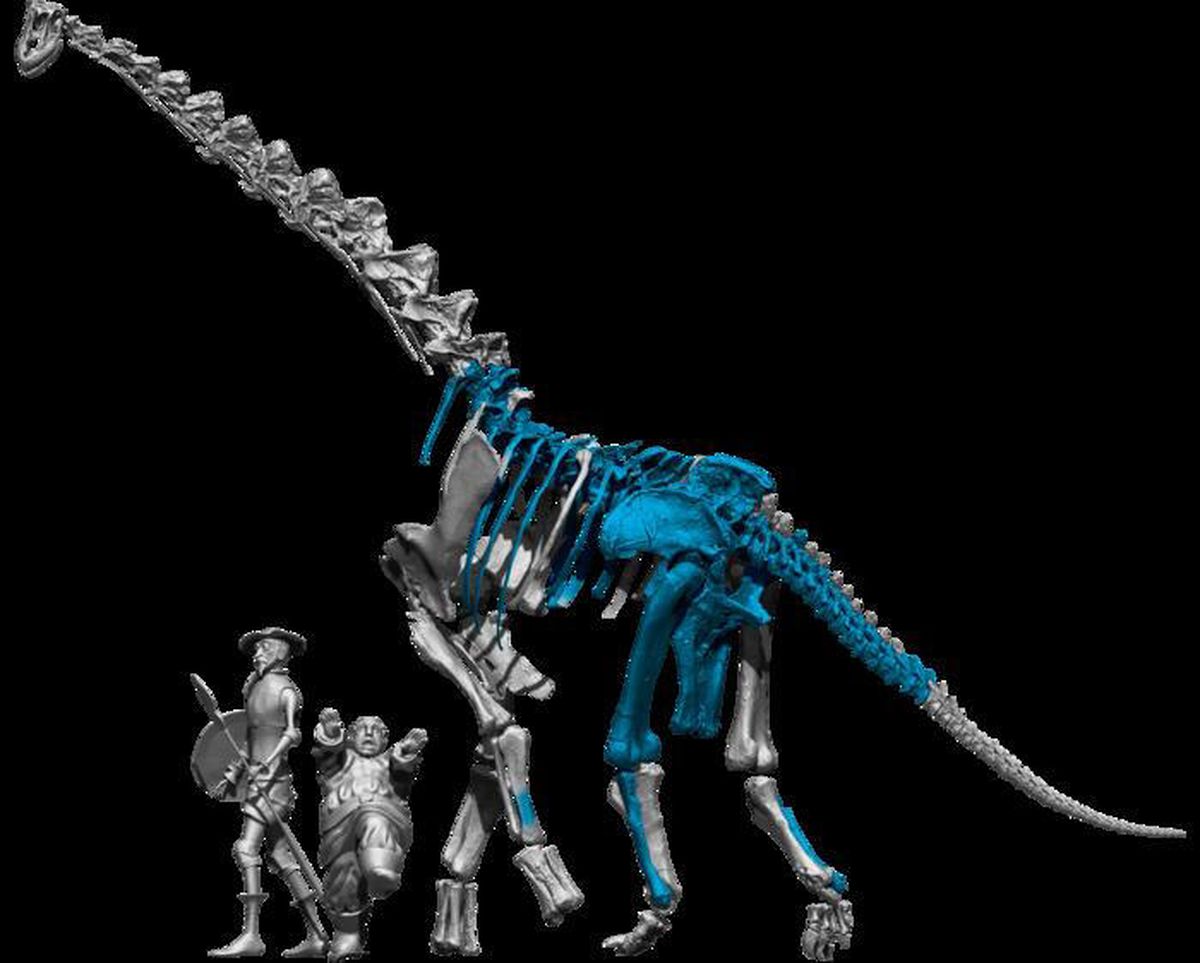 El descubrimiento de un nuevo dinosaurio en Espa&ntilde;a: vivi&oacute; hace 75 millones de a&ntilde;os