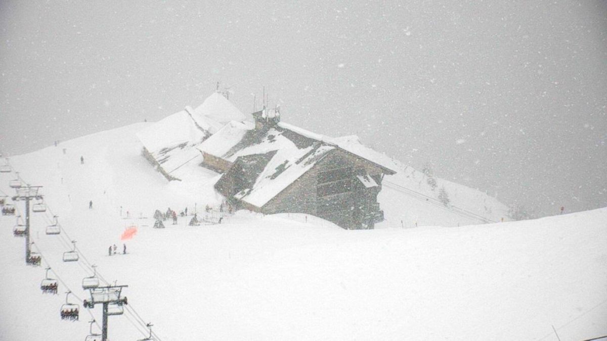 Nevadas en Alaska.