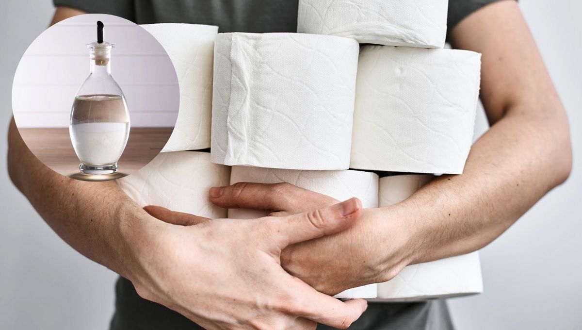 El papel higiénico con vinagre puede ser utilizado para desinfectar el hogar