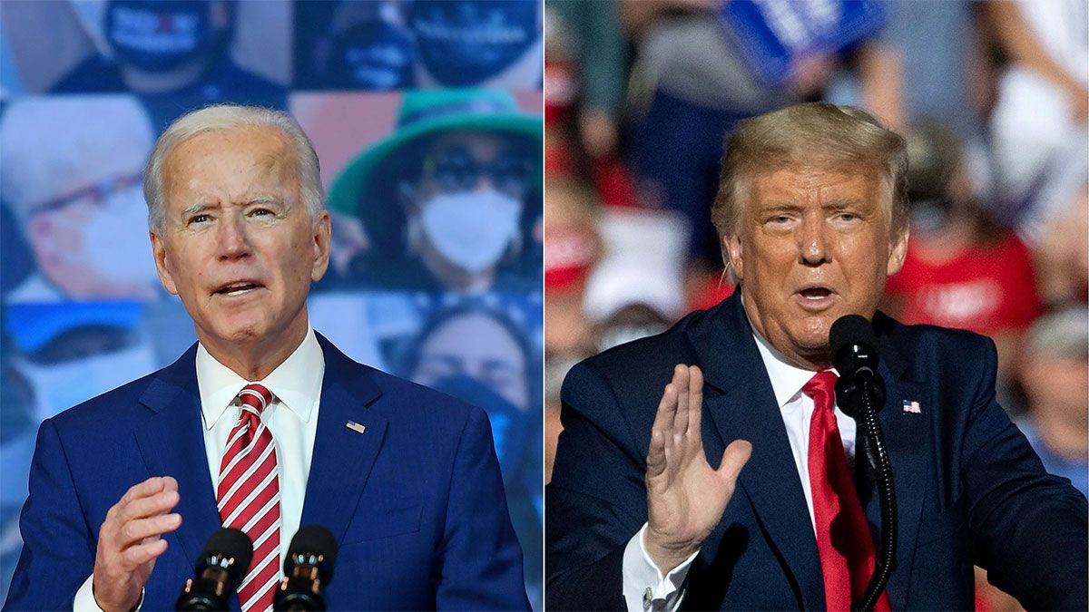 Joe Biden a seis electores de convertirse en el 46º presidente tras las elecciones en Estados Unidos; Donald Trump pide frenar el conteo y denuncia fraude.&nbsp;