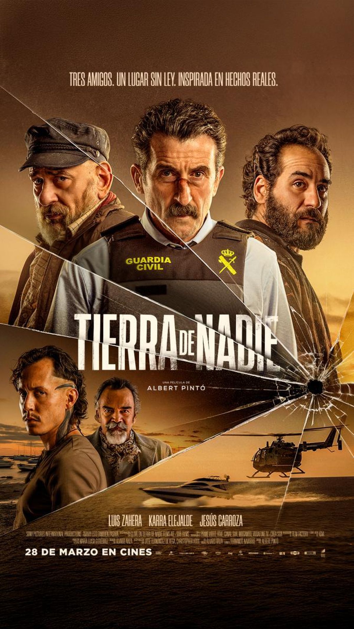 Gran estreno. Prime Video sumó a su extenso catálogo de películas, Tierra de nadie, con el genial Luis Zahera, Karra Elejalde y Jesús Carroza. Gran estreno. Prime Video sumó a su extenso catálogo de películas, Tierra de nadie, con el genial Luis Zahera, Karra Elejalde y Jesús Carroza.
