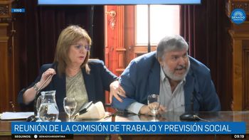 Gritos y críticas tras designación de Bullrich en una comisión antes de debatir la reforma laboral