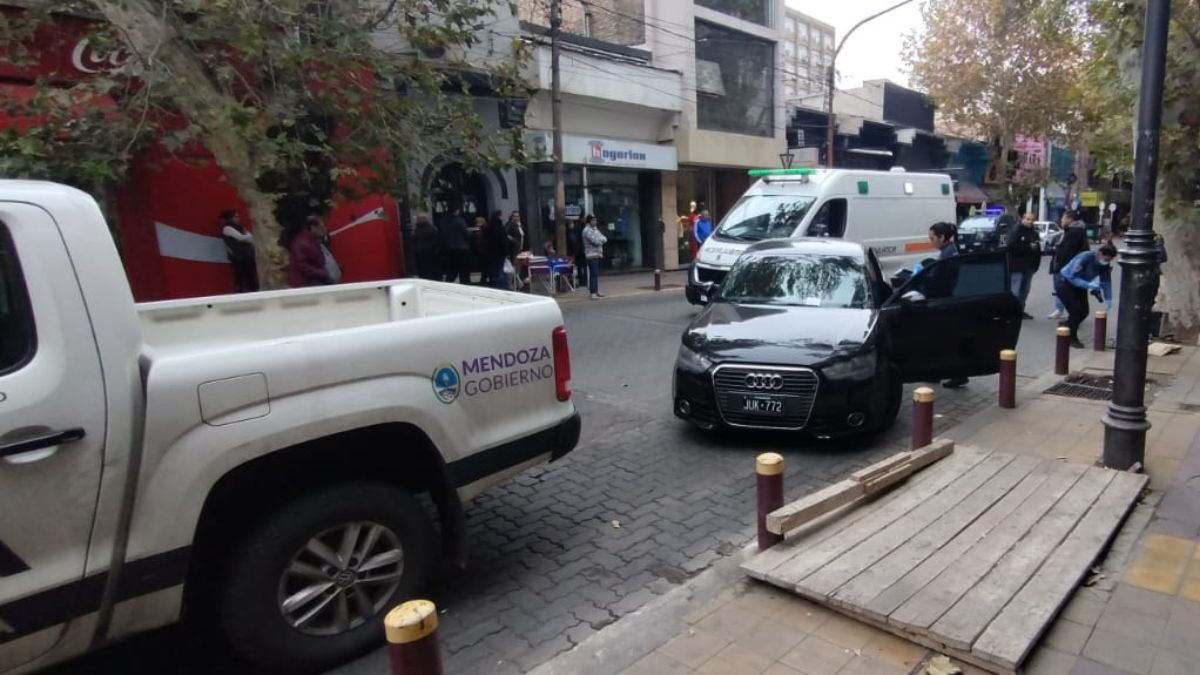 Gran operativo para detener al delincuente que huyo de la Policía en pleno centro.