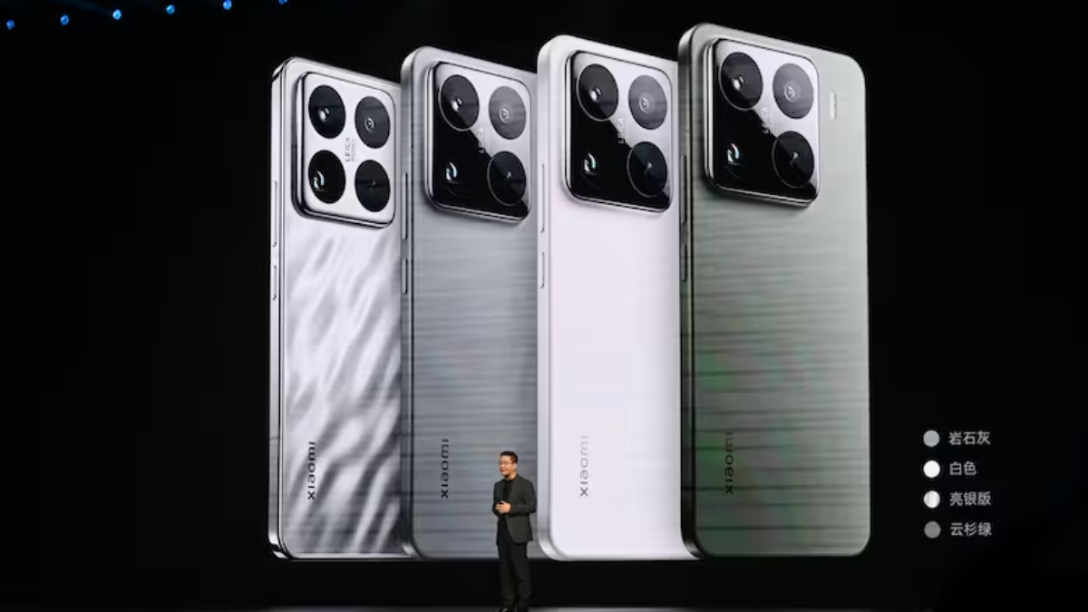 Xiaomi presentó sus nuevos teléfonos.