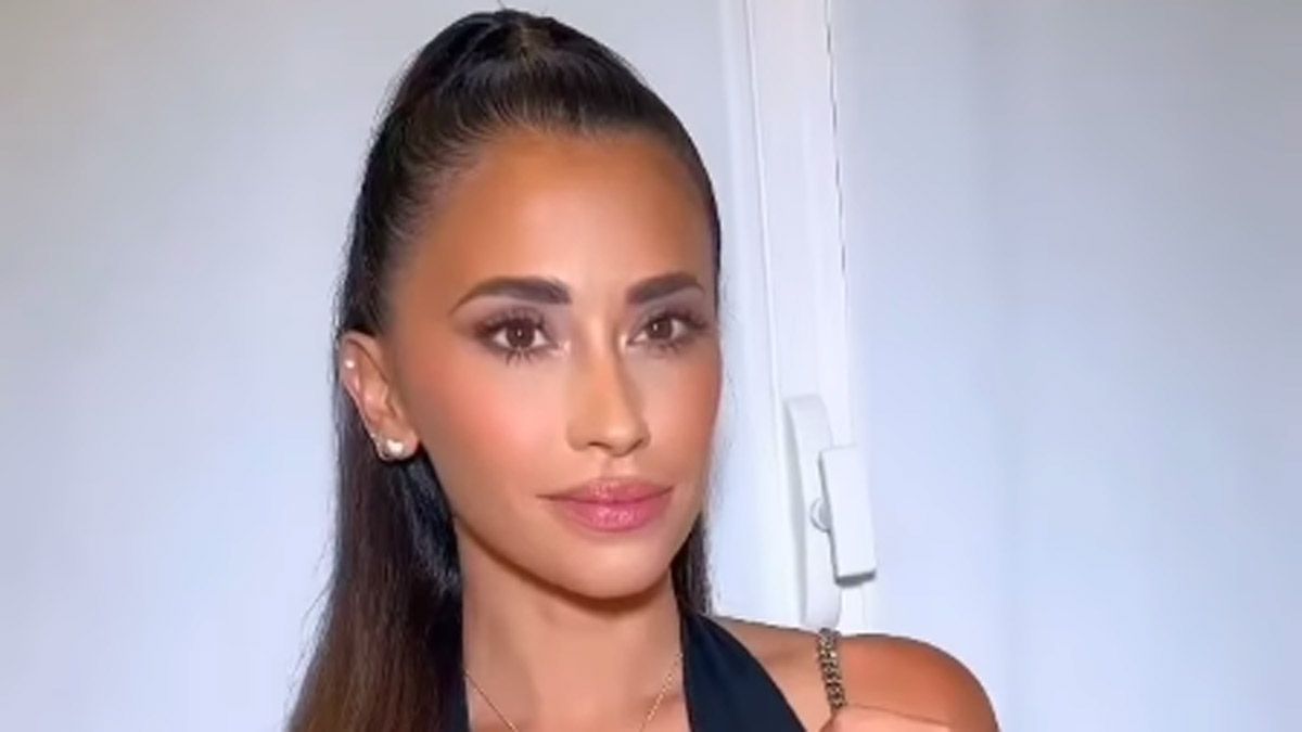 Antonela Roccuzzo vivió de una manera diferente el partido de Argentina.