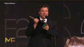 Guido Kaczka ganó el Martín Fierro de Oro en una noche de homenajes y fuerte presencia de Telefe Guido Kaczka ganó el Martín Fierro de Oro en una noche de homenajes y fuerte presencia de Telefe