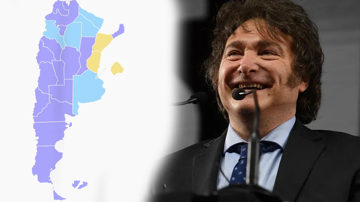 Javier Milei gana en 16 provincias: cómo quedó el mapa de la Argentina tras las PASO 2023 Javier Milei gana en 16 provincias: cómo quedó el mapa de la Argentina tras las PASO 2023