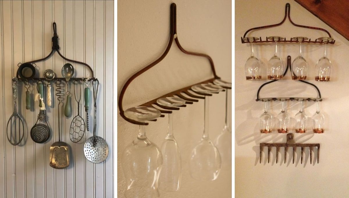 Rastrillo reciclado. Rastrillo reciclado.