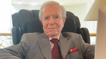 Menem se descompensó y fue internado de urgencia
