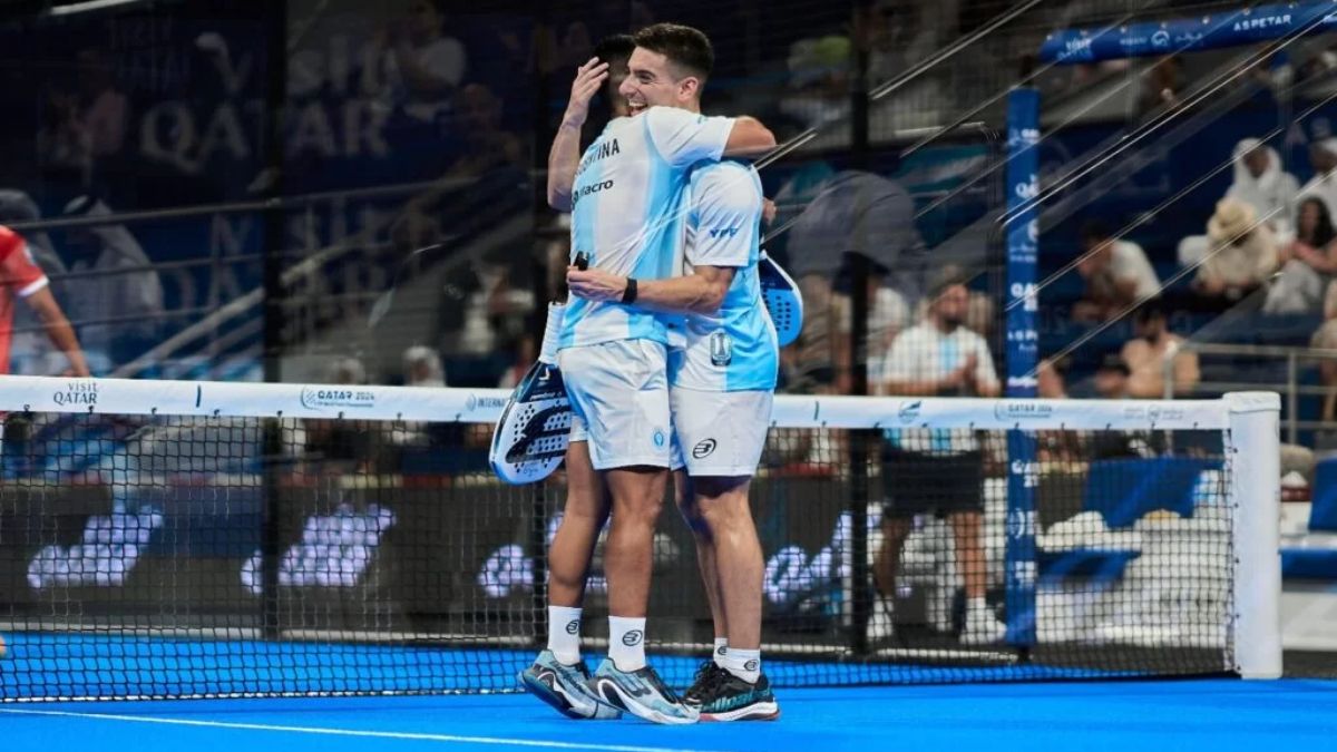Martín Di Nenno y Federico Chingotto aportaron su triunfo sobre la dupla chilena Walker-Muñoz para el 3-0 final.