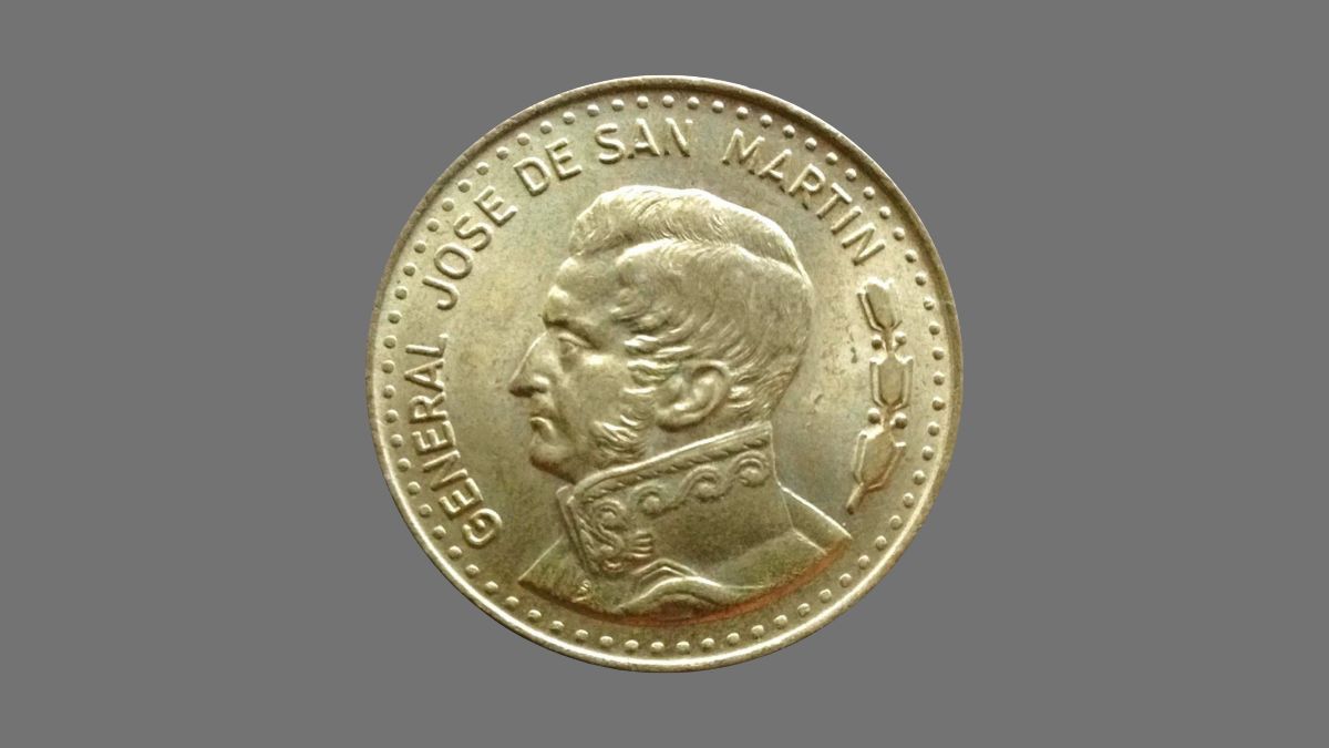 Monedas y billetes, moneda de 100 pesos, 100 pesos