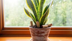 Descubre para qué sirve colocar corchos en el sustrato de la sansevieria.