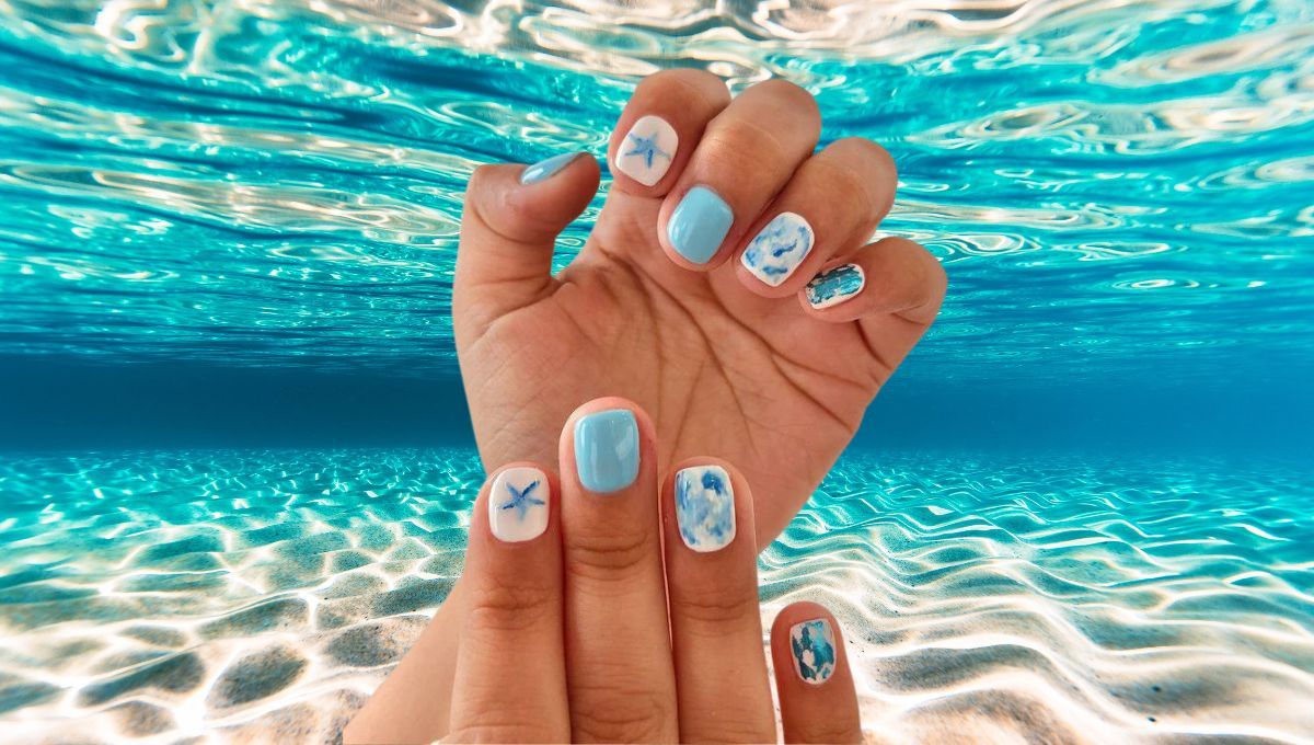 Manicura marina inspirada en los animales del CONICET: los diseños virales en internet