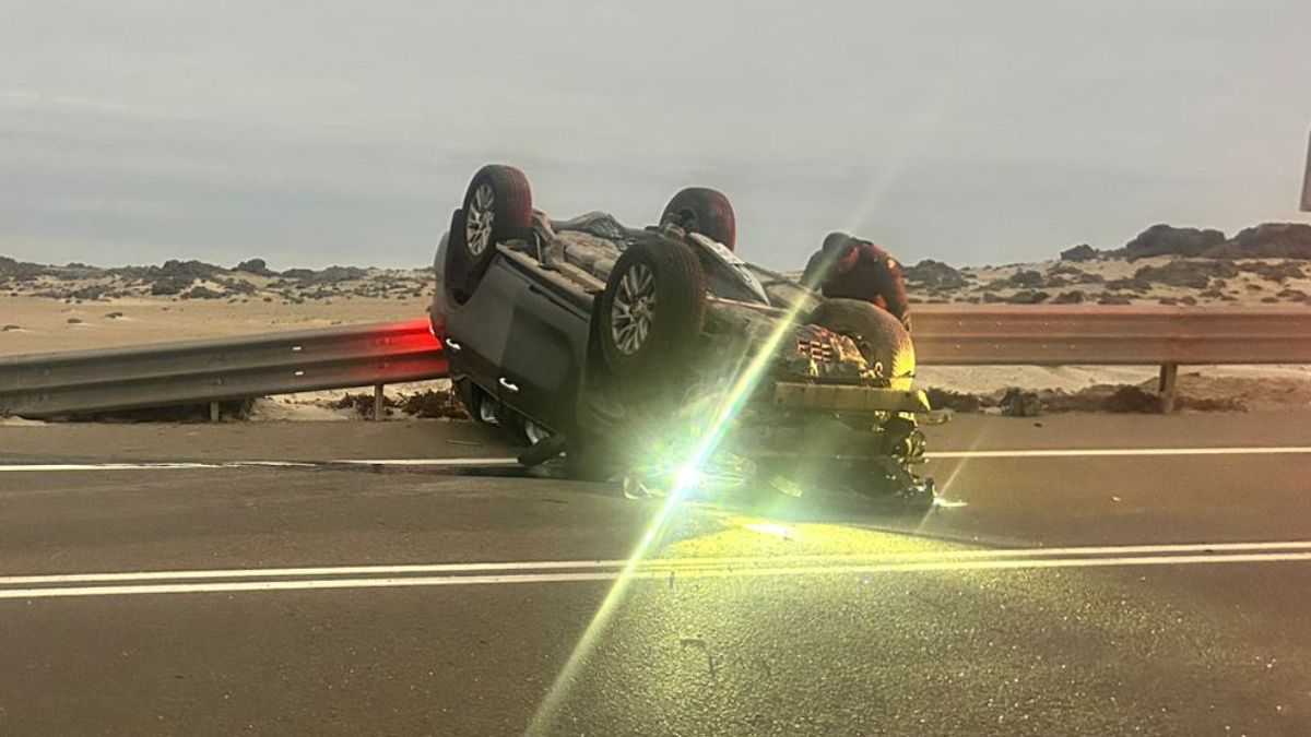 El vehículo fue encontrado por Carabineros en un accidente en el Desierto de Atacama.