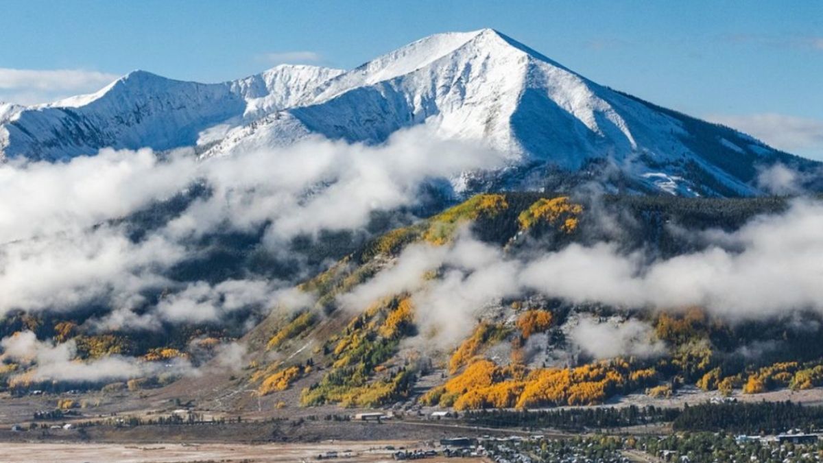Primeras nevadas de la temporada en Estados Unidos.