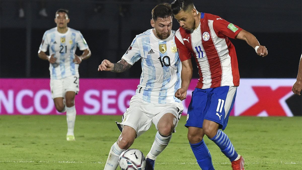 Argentina, el campeón de América, no pudo con Paraguay