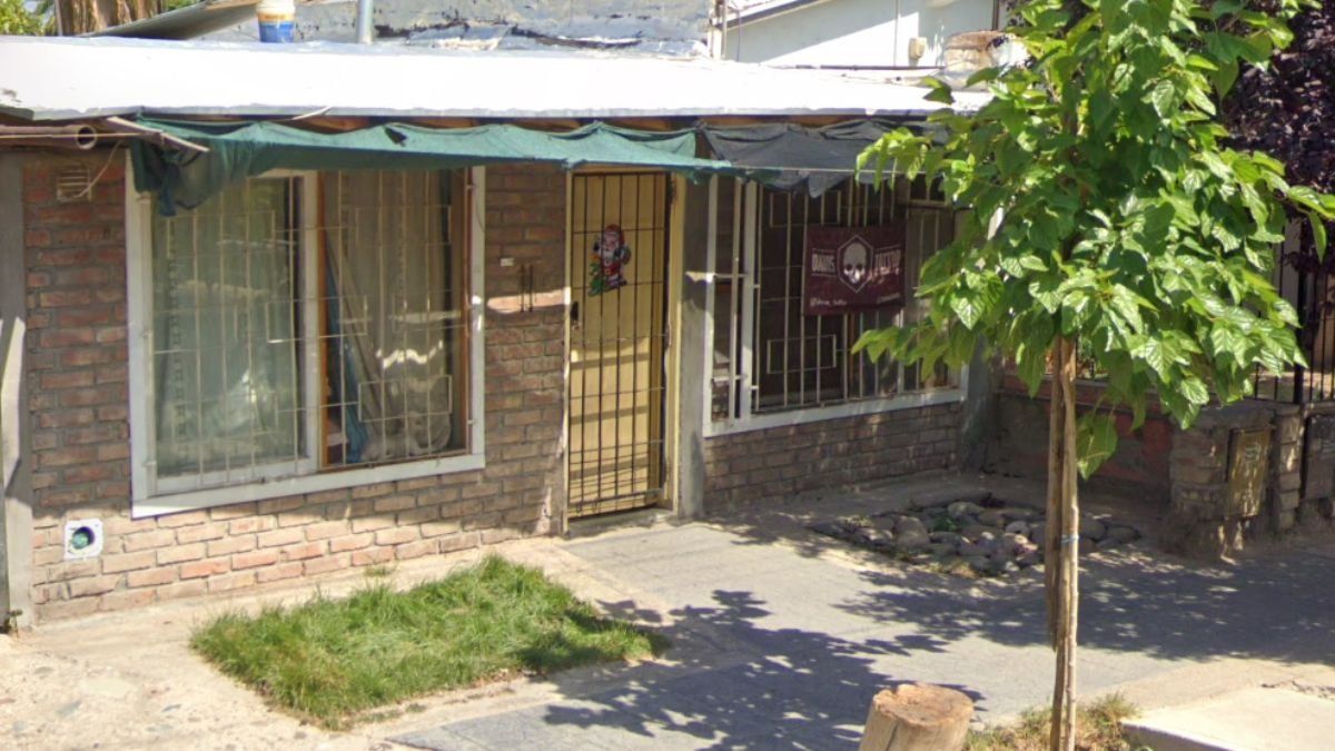 La casa donde se ejercía el narcotráfico en Guaymallén.