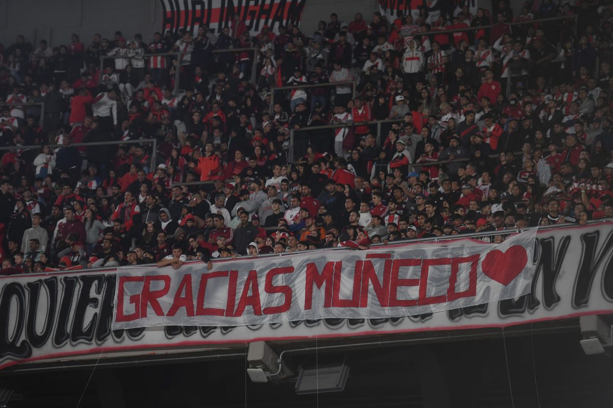 El Monumental lleno fue una fiesta para despedir a Marcelo Gallardo