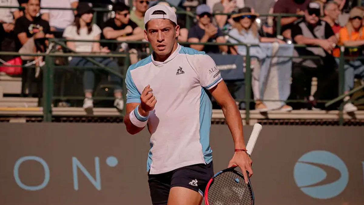 Sebastián Báez le dio el segundo punto a la Argentina sobre Lituania.