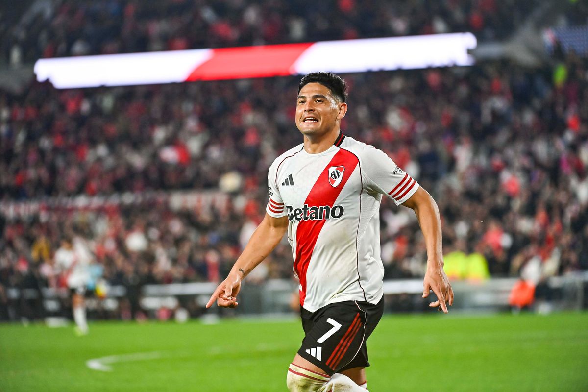 Salas empezó de la mejor manera en River.