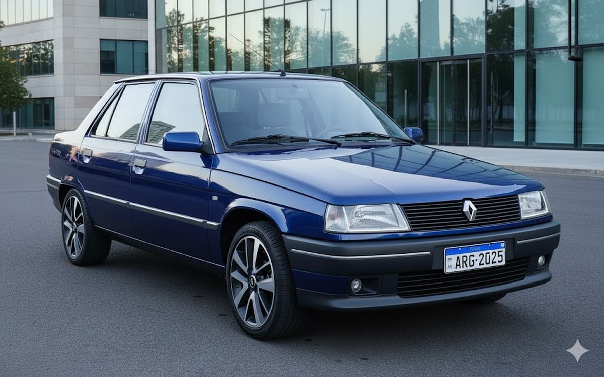 Así sería la nueva versión del Renault 9, según la inteligencia artificial. Así sería la nueva versión del Renault 9, según la inteligencia artificial.