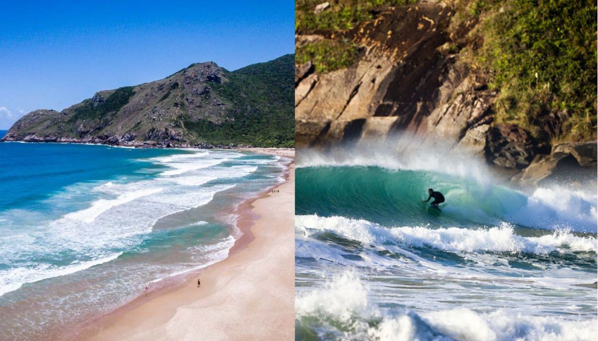 En Lagoinha do Leste muchos locales practican surf y otras actividades acuáticas. En Lagoinha do Leste muchos locales practican surf y otras actividades acuáticas.