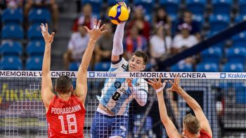Argentina, con Agustín Loser, venció 3 a 1 a Serbia